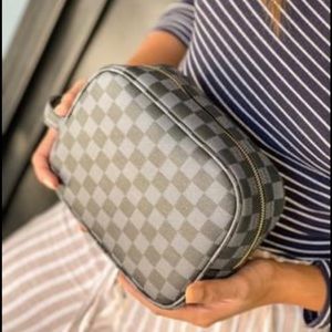 Make Up Bag |Toiletry Travel Bag| PU Vegan Leather